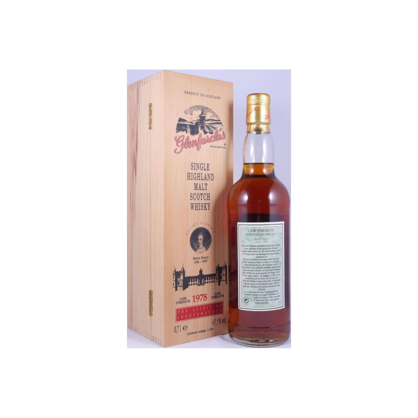 Glenfarclas 1978 21 Years Single Malt Whisky 3