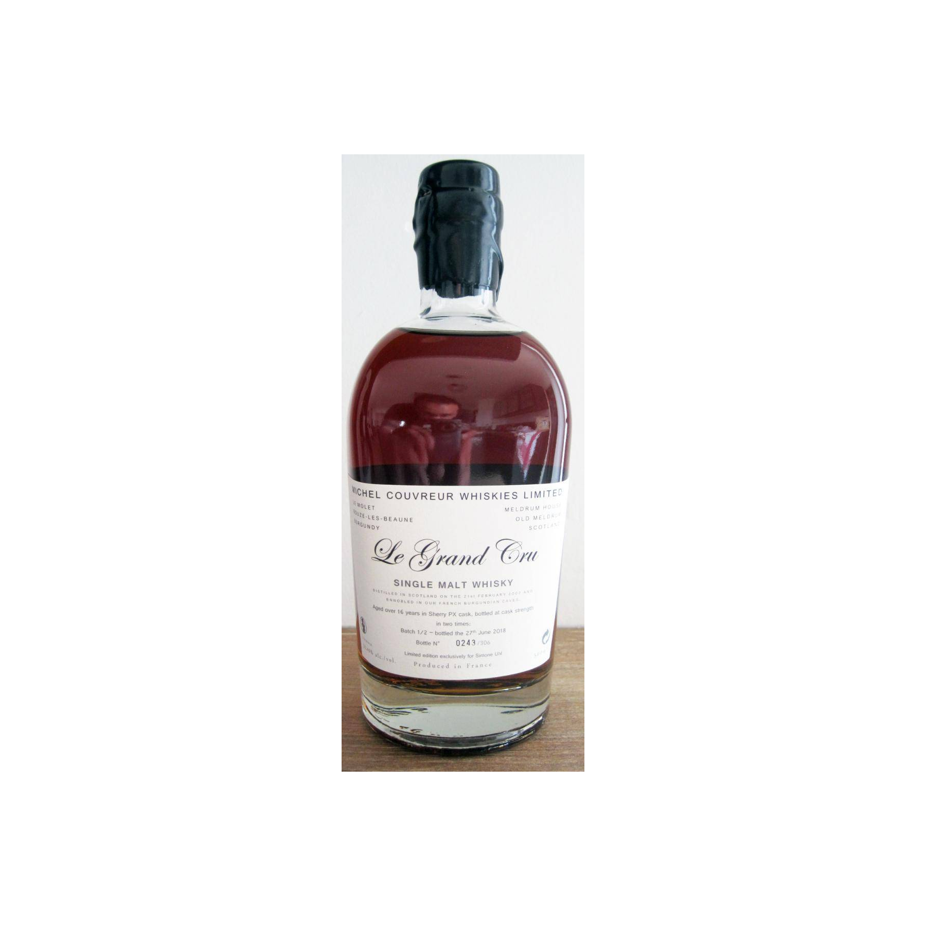 Michel Couvreur 2002 16 Years Single Malt Whisky 2