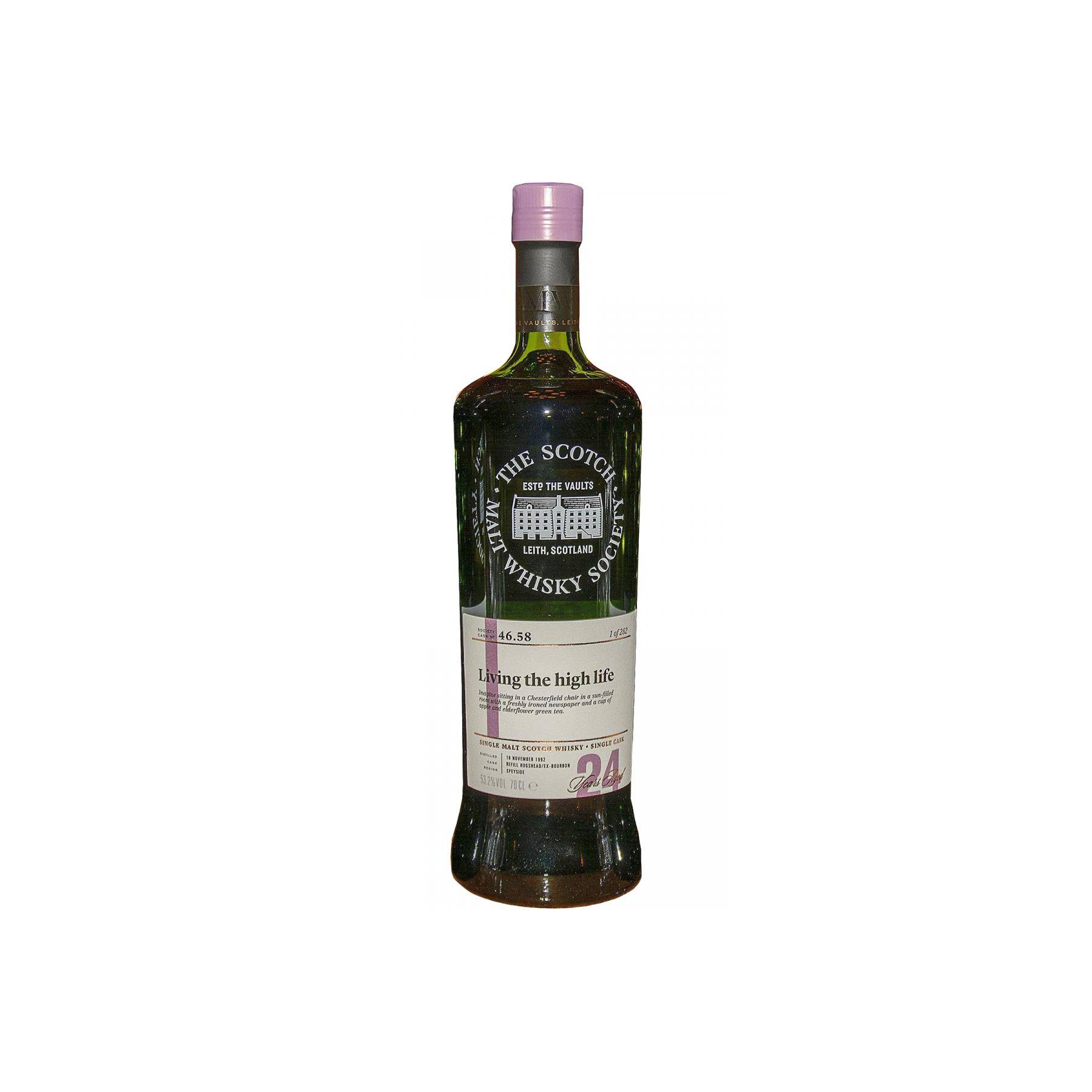 The Scotch Malt Whisky Society 1992 24 Years Single Malt Whisky