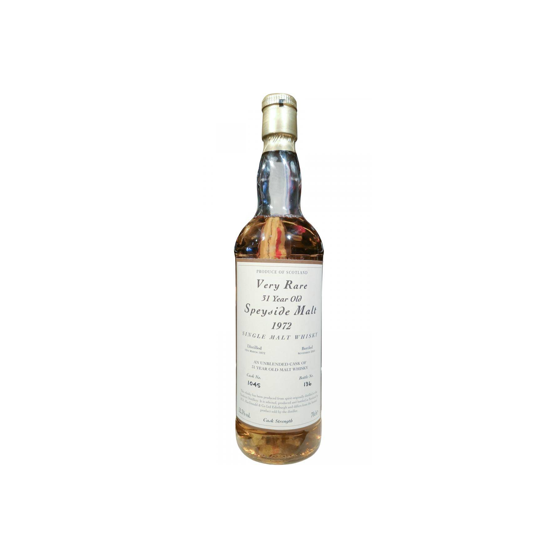 The Glenlivet 1972 31 Years Single Malt Whisky