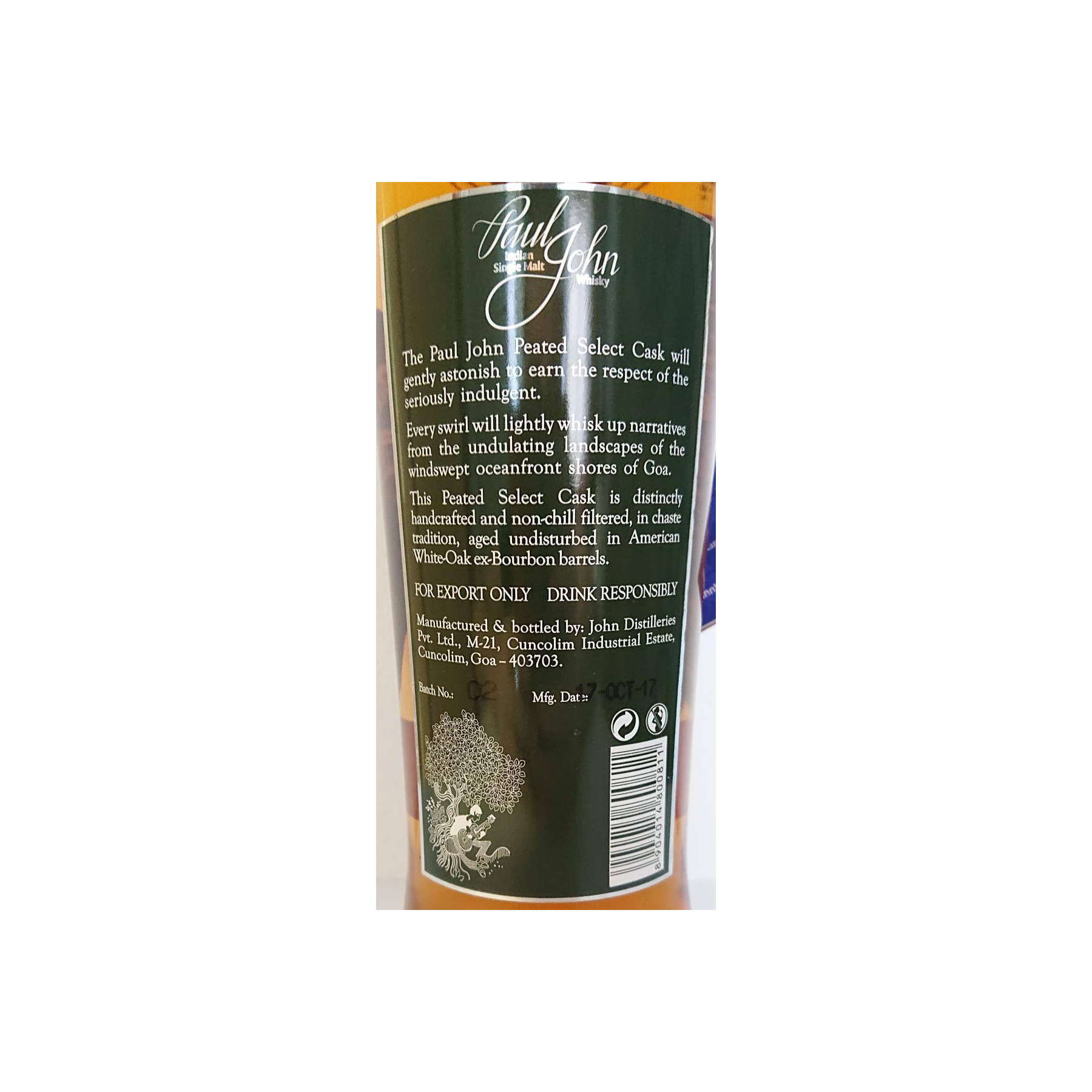 Paul John Single Malt Whisky 2