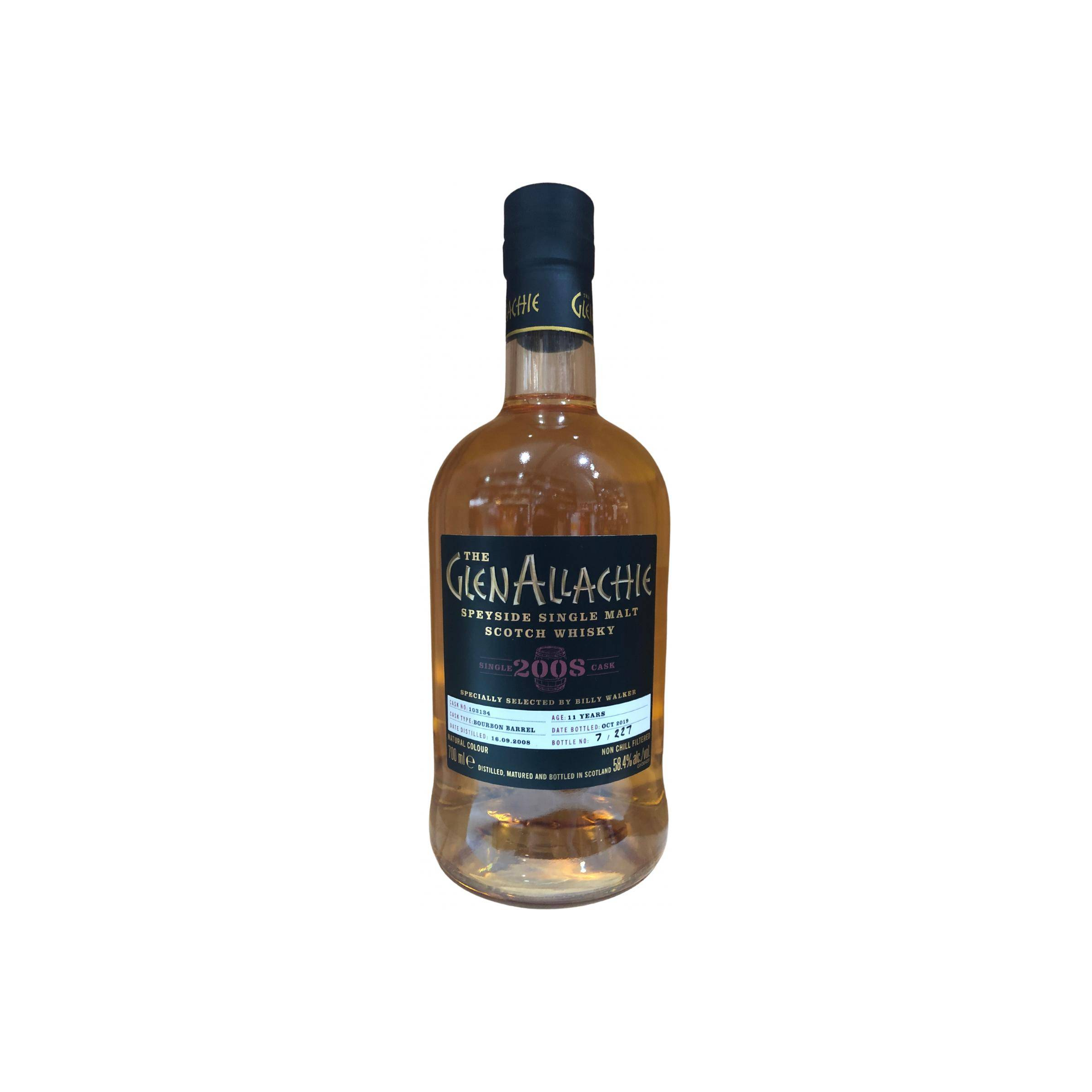 The GlenAllachie Single Cask 2008 11 Years Single Malt Whisky