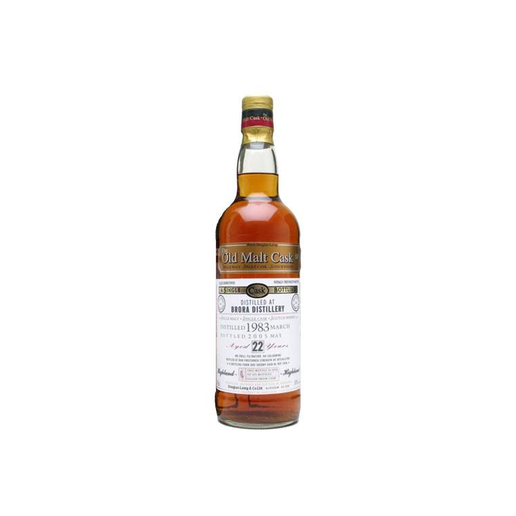Brora Old Malt Cask 1983 22 Years Single Malt Whisky