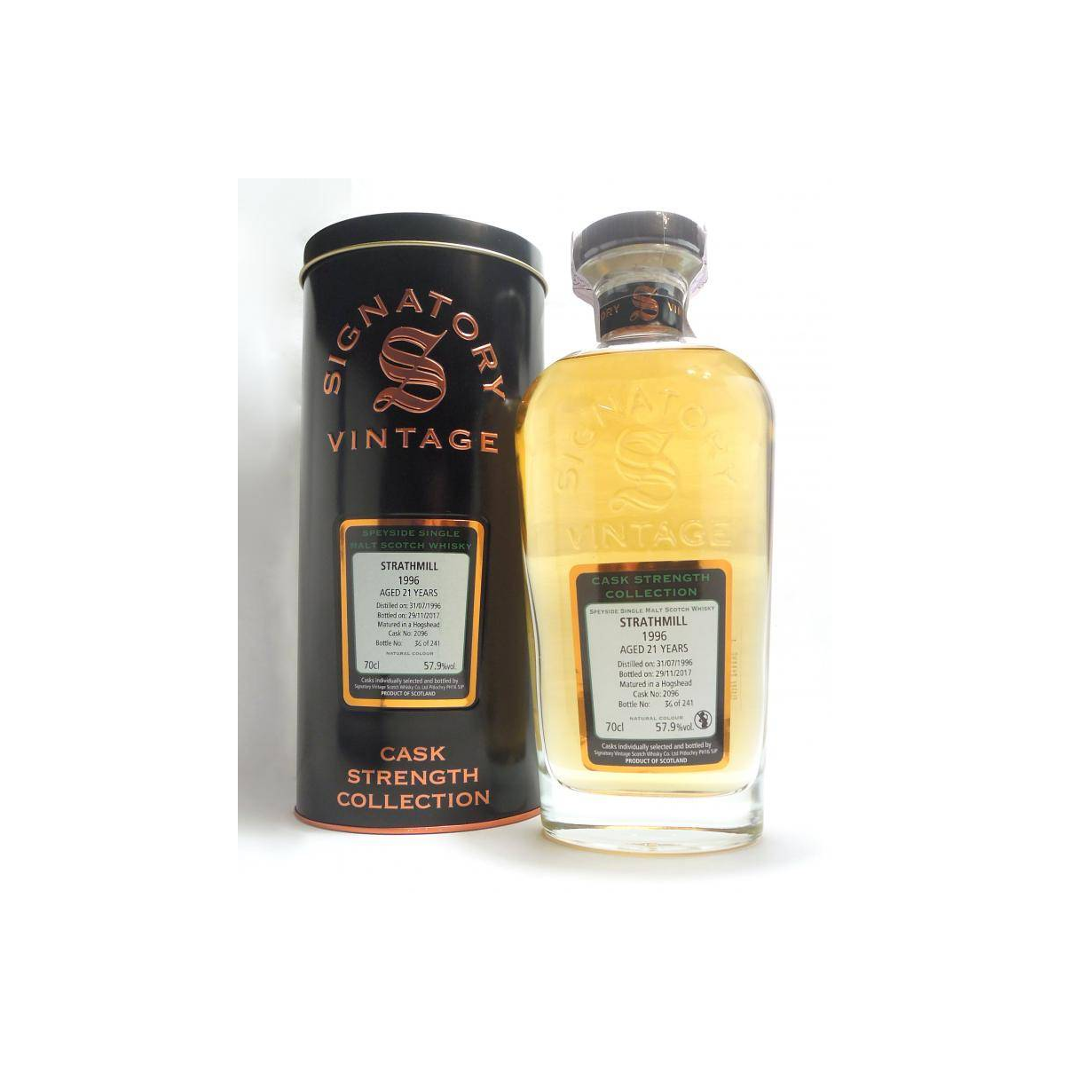 Strathmill Cask Strength Collection 1996 21 Years Single Malt Whisky 3