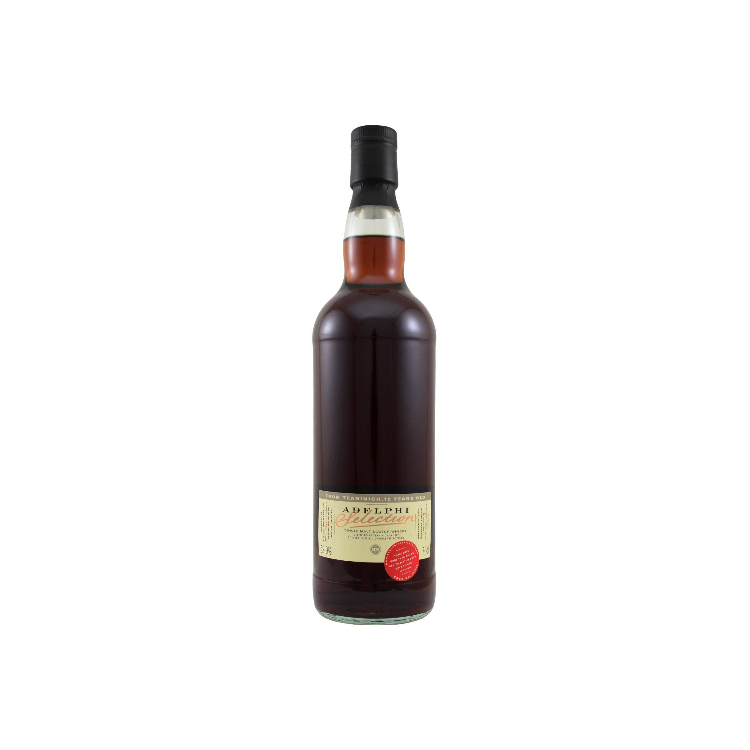 Teaninich Limited Edition 2007 12 Years Single Malt Whisky