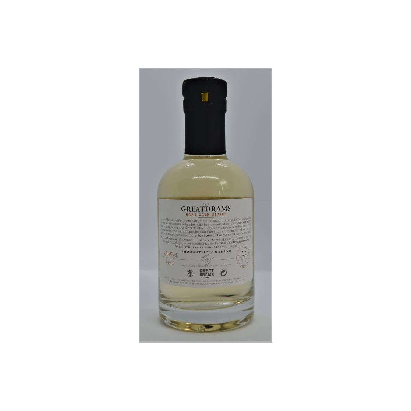 Port Dundas 2009 10 Years Single Grain Whisky