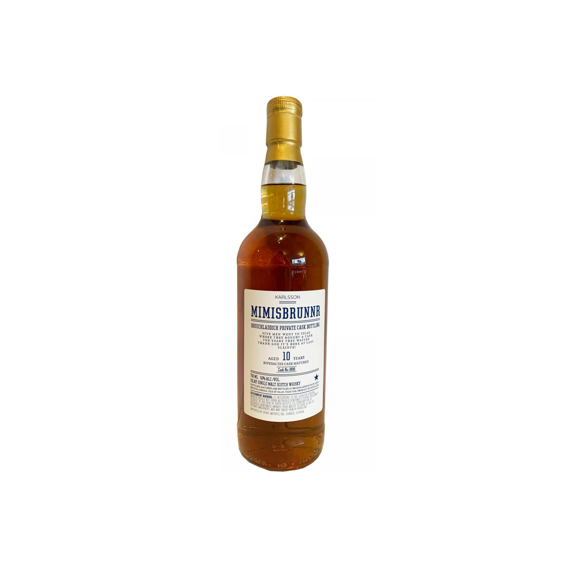 Bruichladdich 10 Years Single Malt Whisky