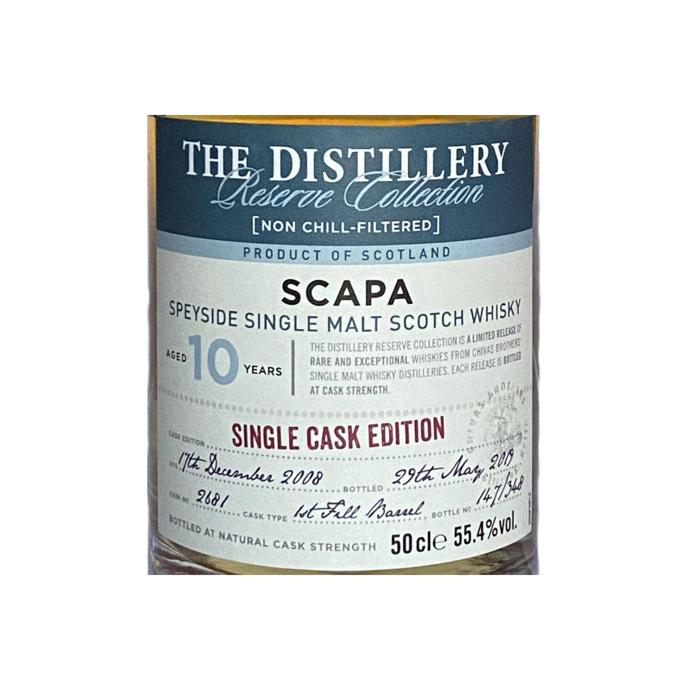 Scapa 2008 10 Years Single Malt Whisky 2