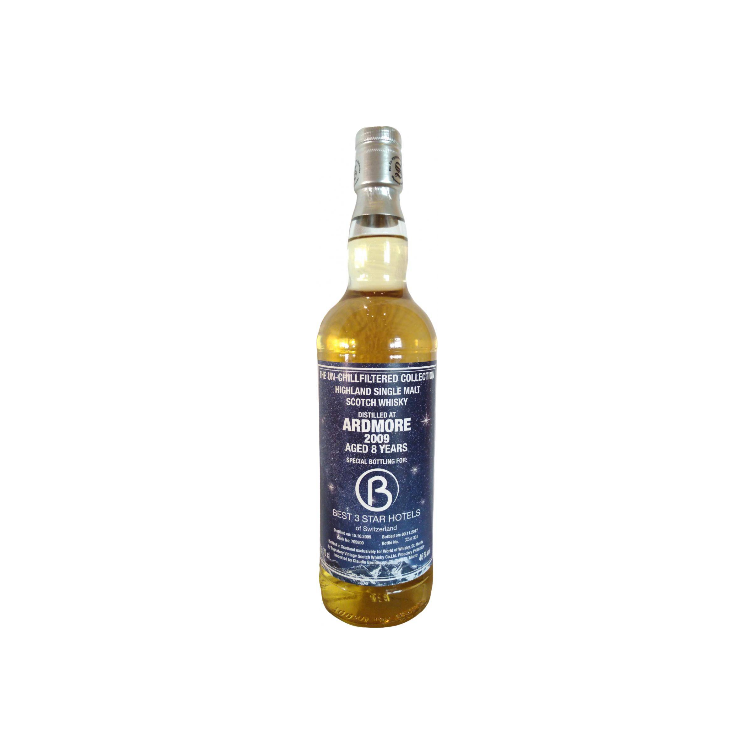 Ardmore The Un-Chillfiltered Collection 2009 8 Years Single Malt Whisky