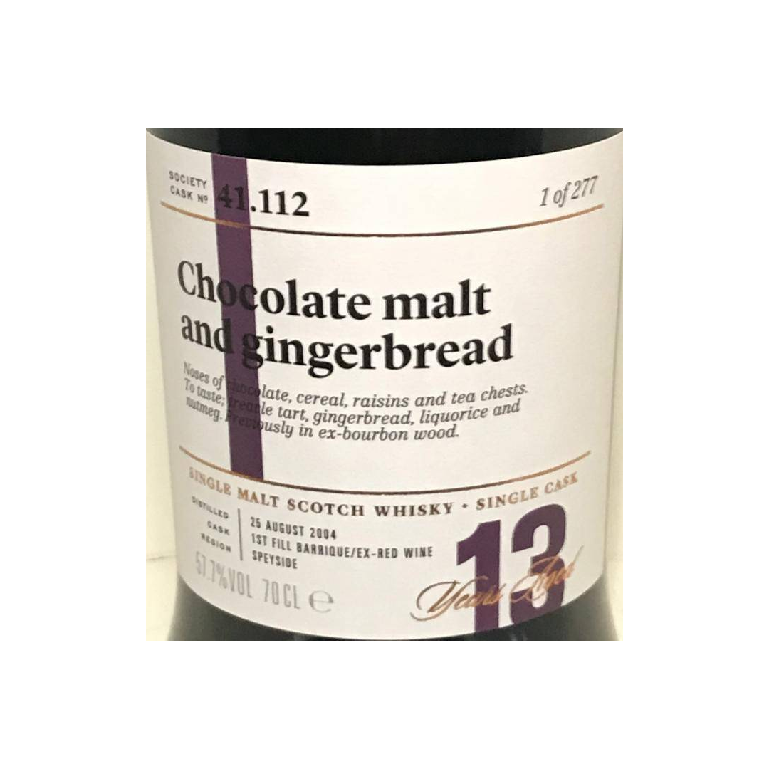 The Scotch Malt Whisky Society 2004 13 Years Single Malt Whisky 2