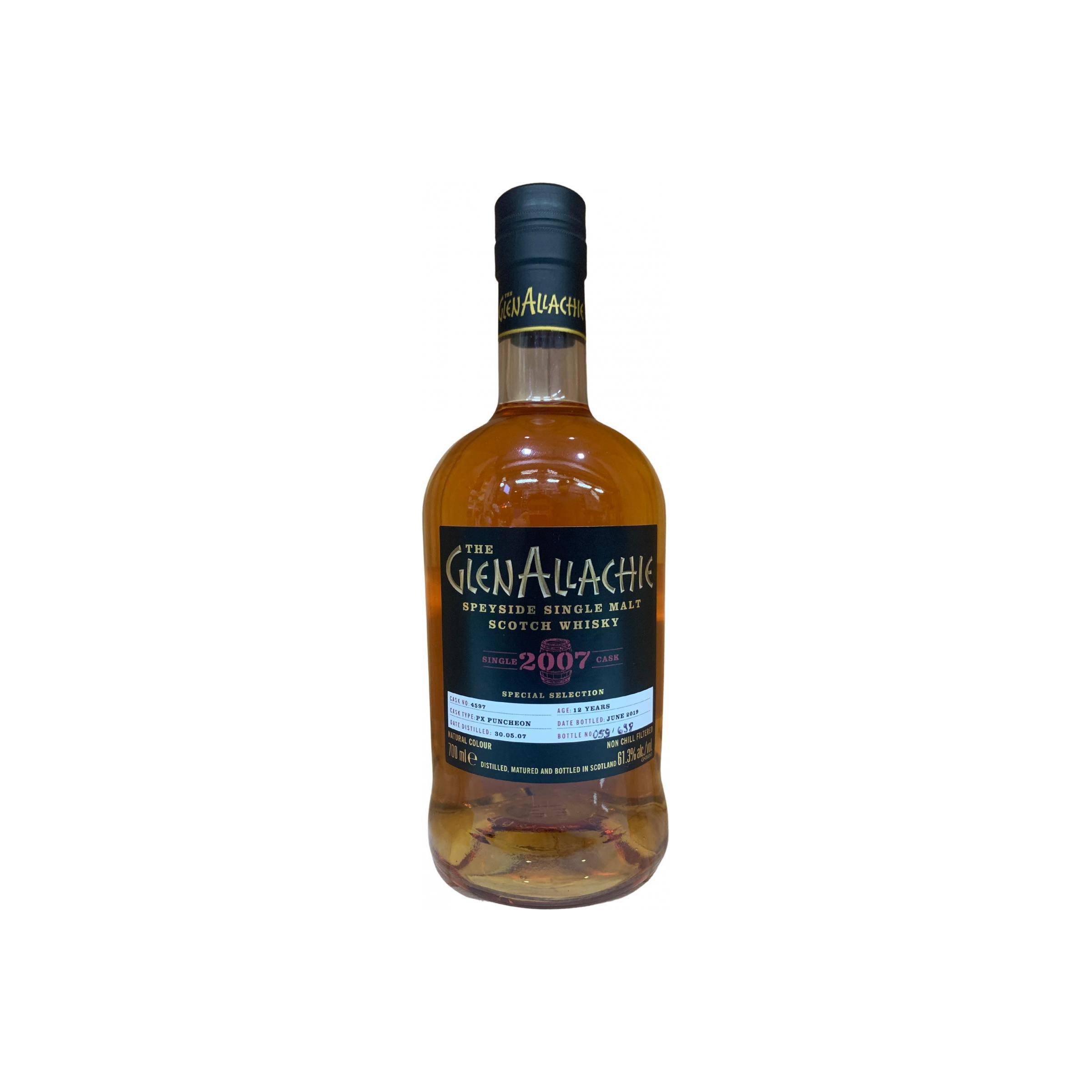 The GlenAllachie Single Cask 2007 12 Years Single Malt Whisky