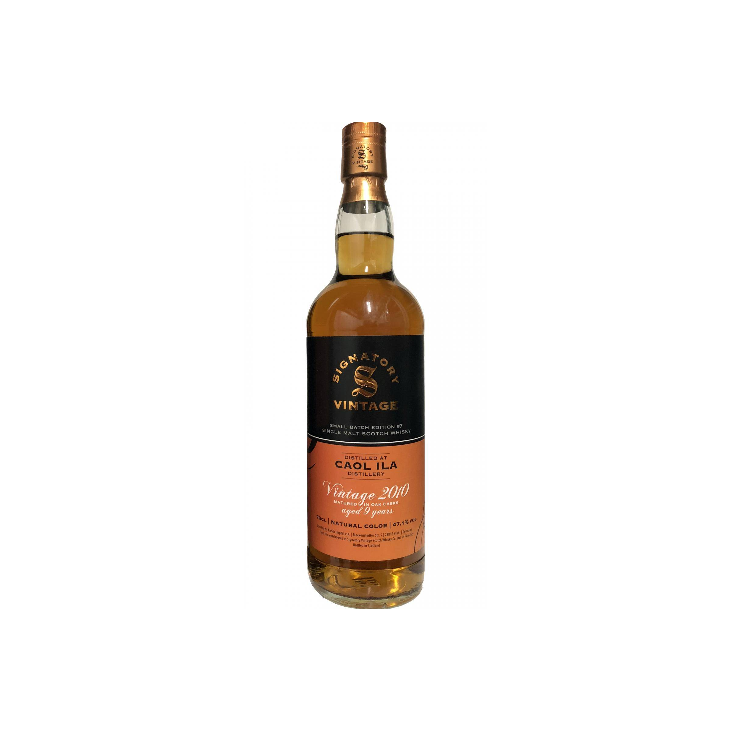 Caol Ila 2010 9 Years Single Malt Whisky
