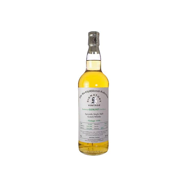 The Glenlivet The Un-Chillfiltered Collection 1990 16 Years Single Malt Whisky