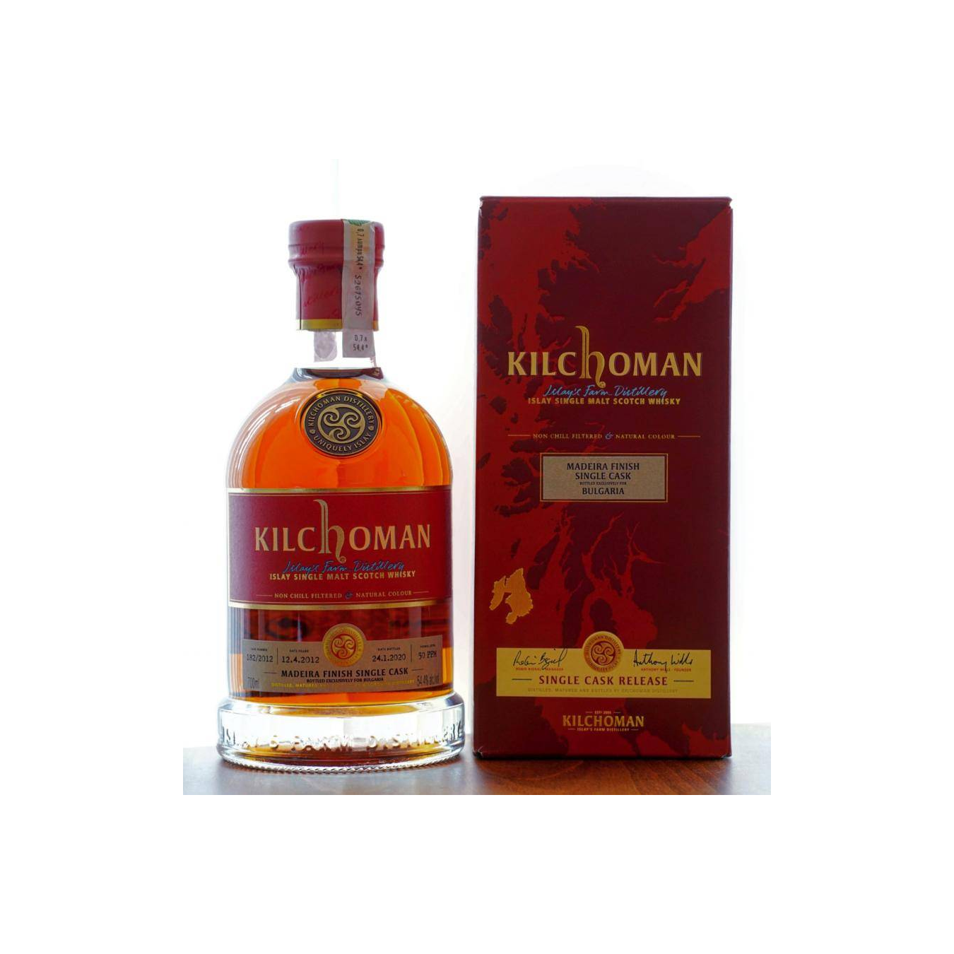 Kilchoman 2012 7 Years Single Malt Whisky 2