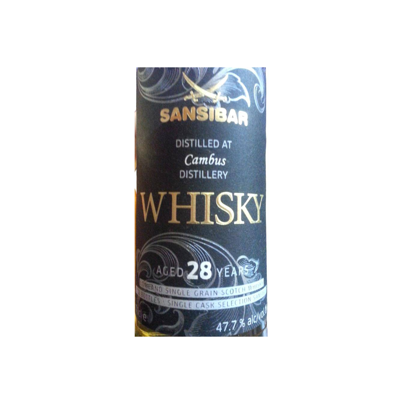 Cambus 1991 28 Years Single Grain Whisky