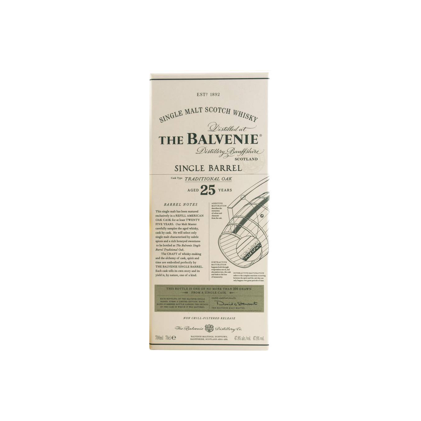 The Balvenie Single Cask 1994 25 Years Single Malt Whisky 3