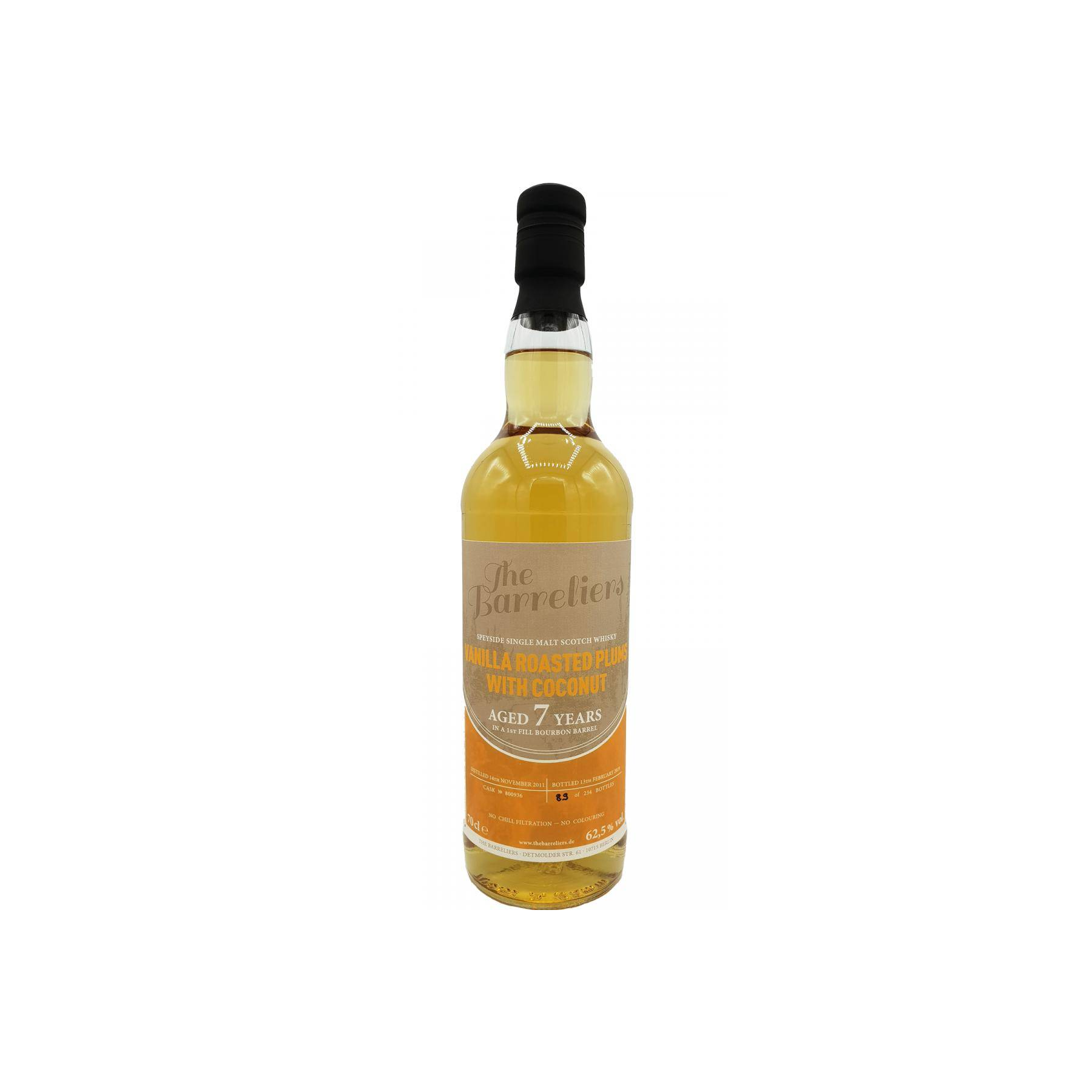 Speyside Single Malt Scotch Whisky 2011 TBa