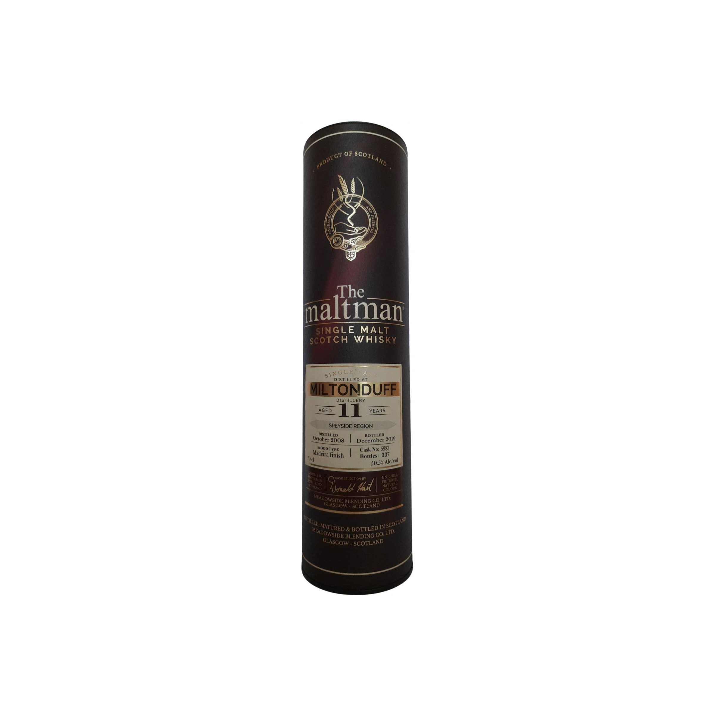 Miltonduff 2008 11 Years Single Malt Whisky 3