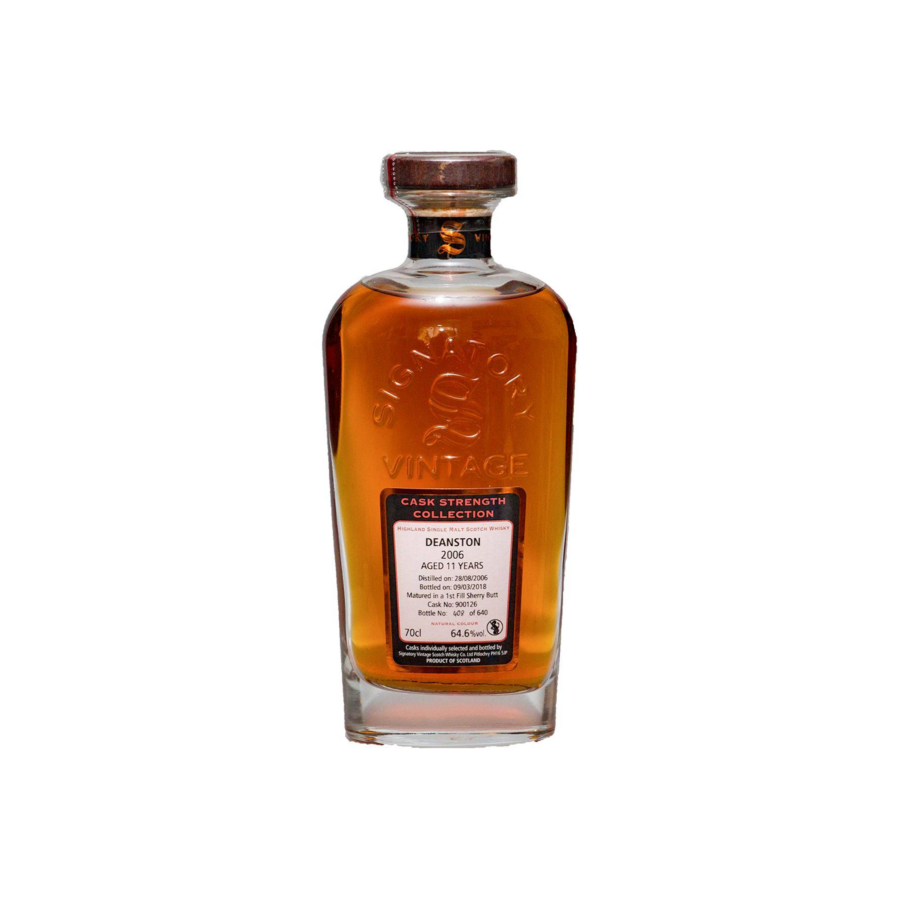 Deanston Cask Strength Collection 2006 11 Years Single Malt Whisky