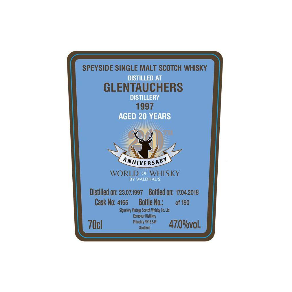 Glentauchers Cask Strength Collection 1997 20 Years Single Malt Whisky 2