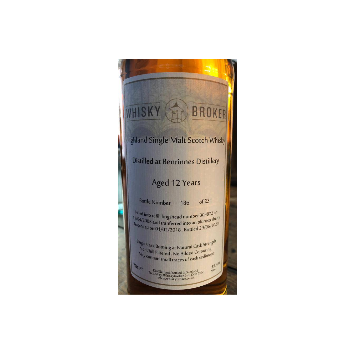 Benrinnes 2008 12 Years Single Malt Whisky 2