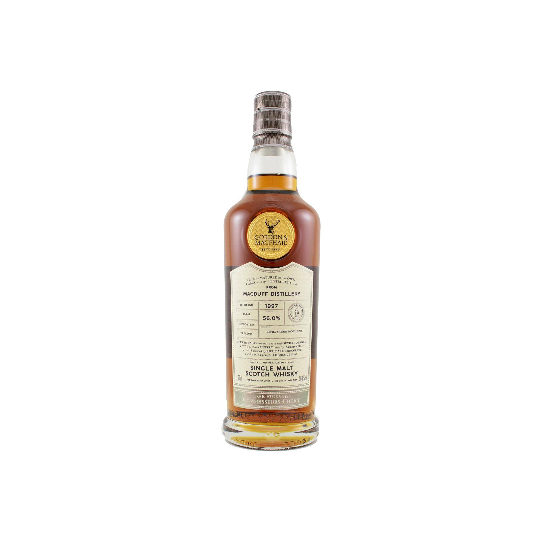 Macduff Connoisseurs Choice - Cask Strength 1997 20 Years Single Malt Whisky