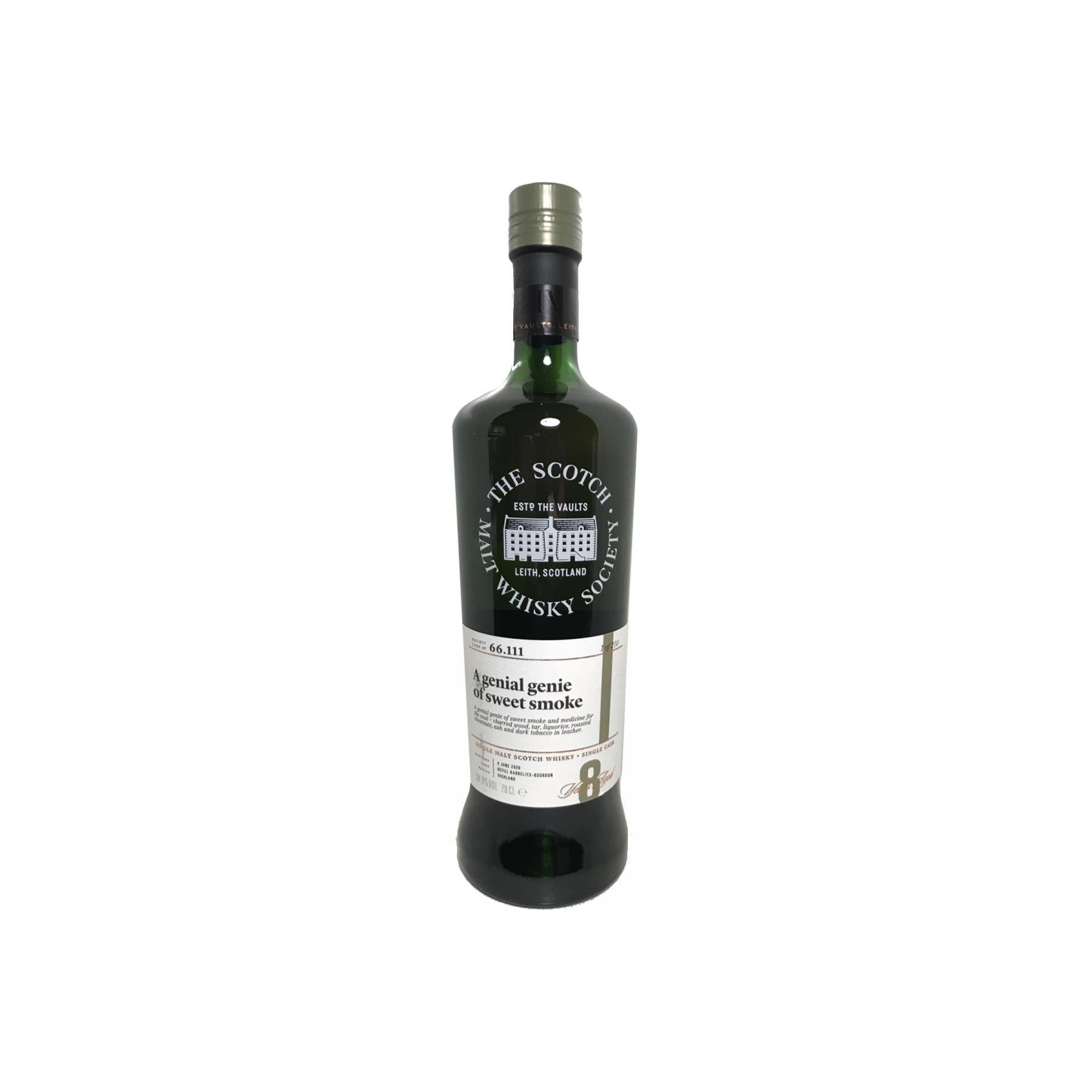 The Scotch Malt Whisky Society 2009 8 Years Single Malt Whisky