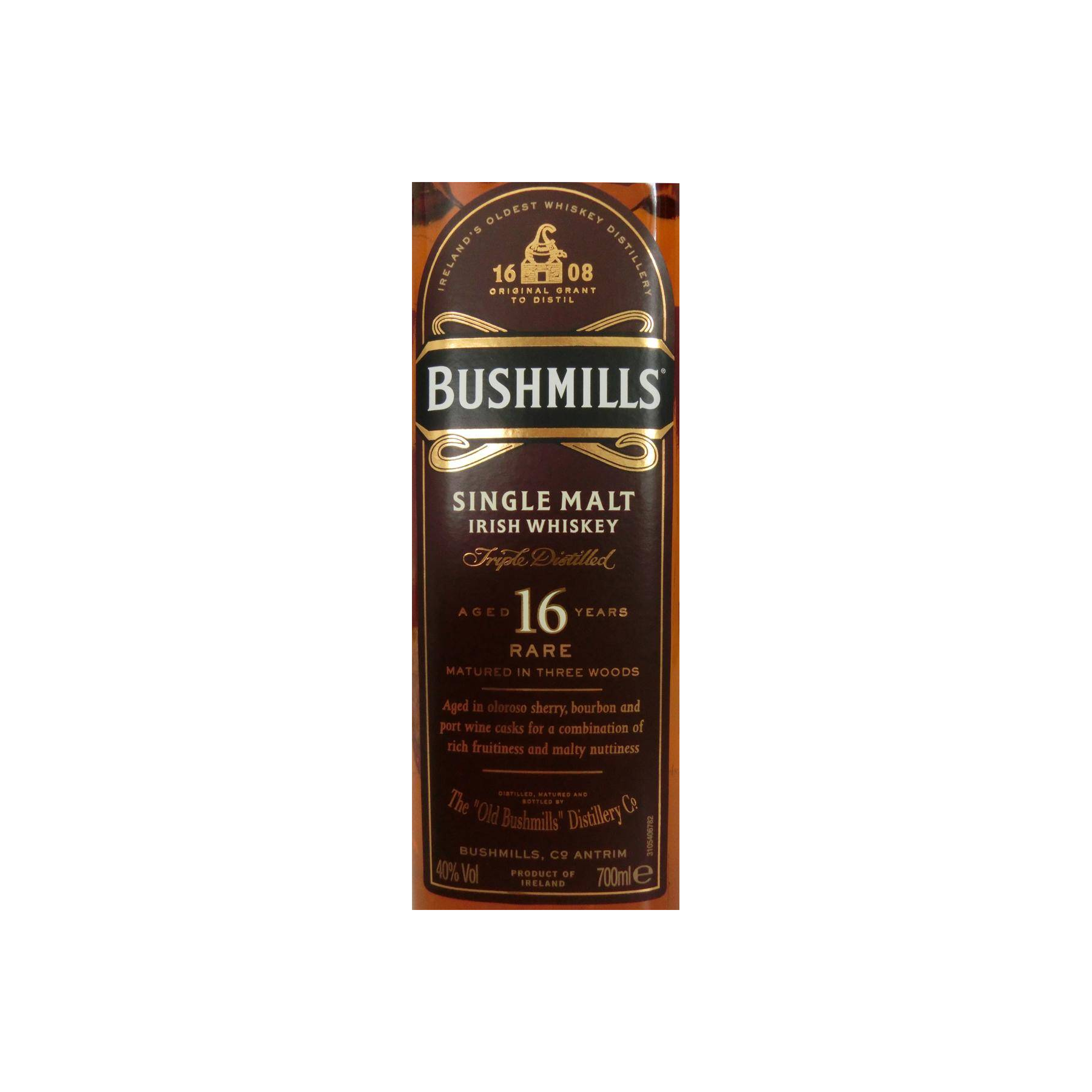 Bushmills 16 Years Single Malt Whisky 2