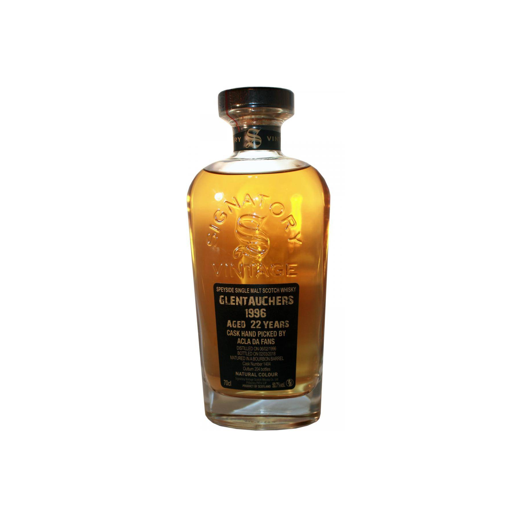 Glentauchers Cask Strength Collection 1996 22 Years Single Malt Whisky