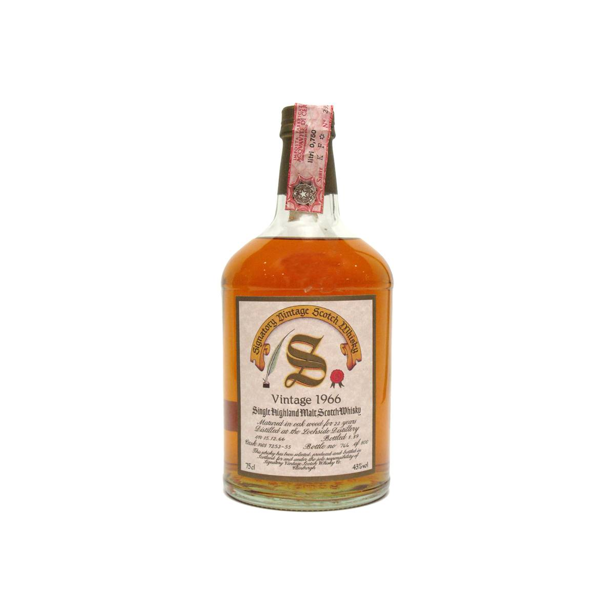 Lochside Vintage Collection - Dumpy 1966 22 Years Single Malt Whisky