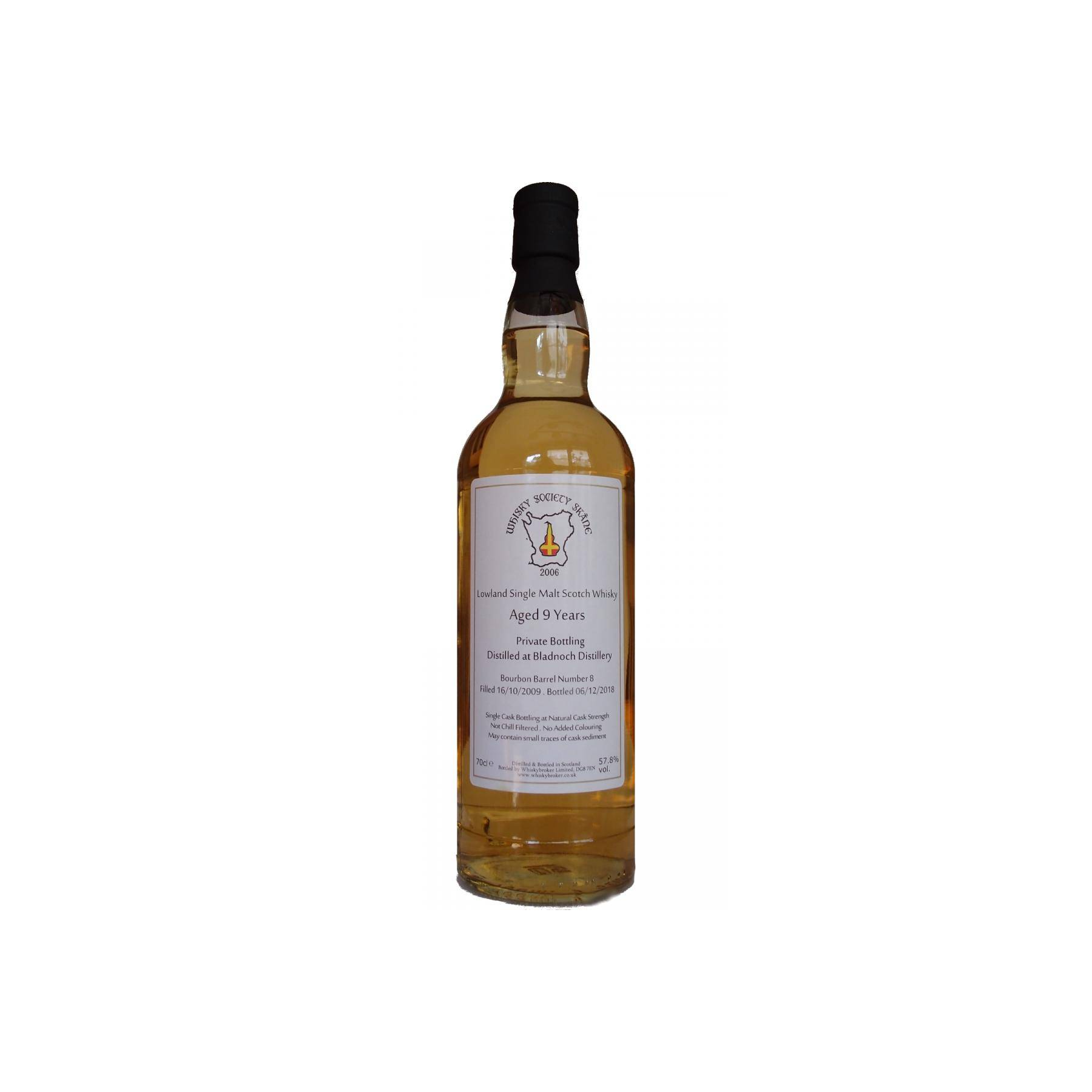 Bladnoch 2009 9 Years Single Malt Whisky