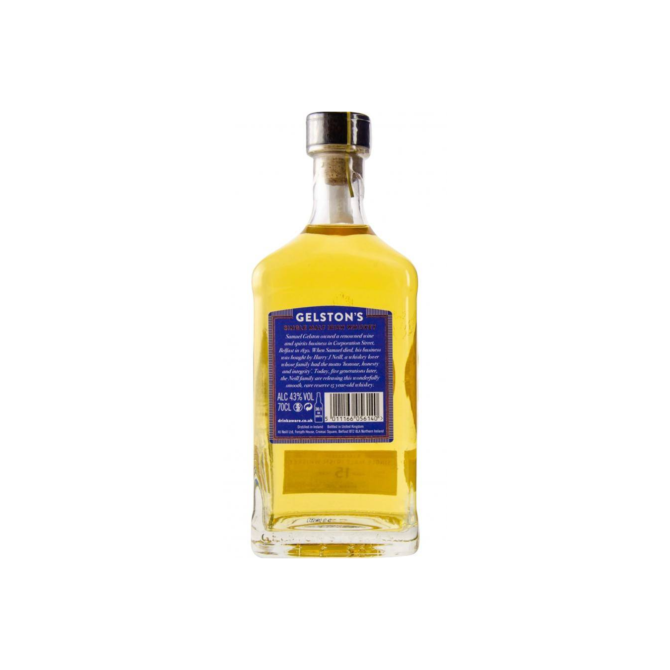 Gelston's 15 Years Single Malt Whisky 2