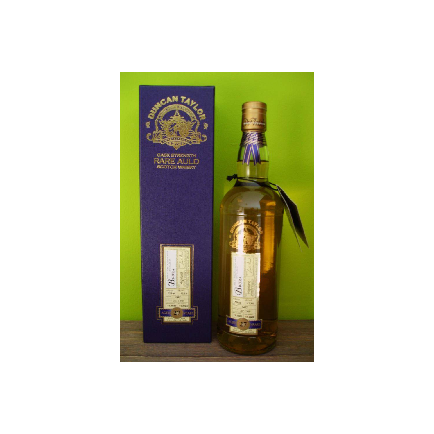 Brora Rare Auld 1981 27 Years Single Malt Whisky 3