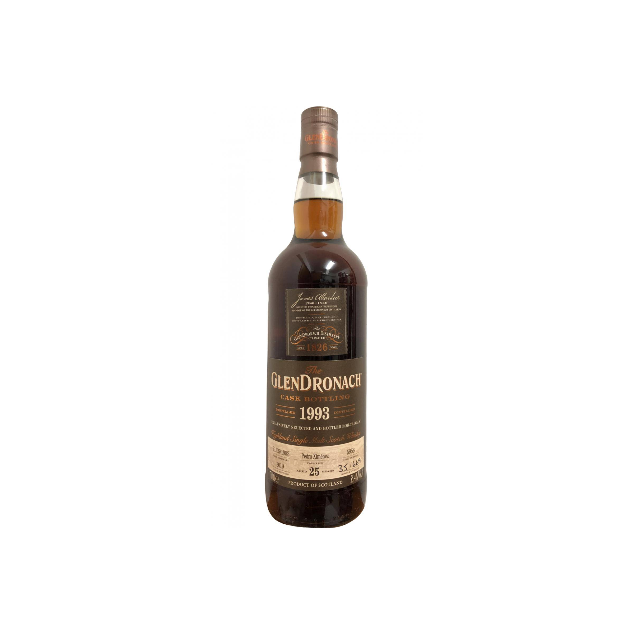 GlenDronach 1993 25 Years Single Malt Whisky