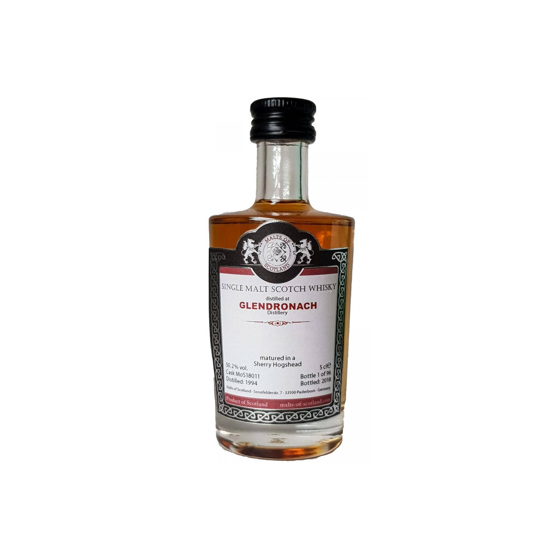 GlenDronach Miniature 1994 24 Years Single Malt Whisky 2