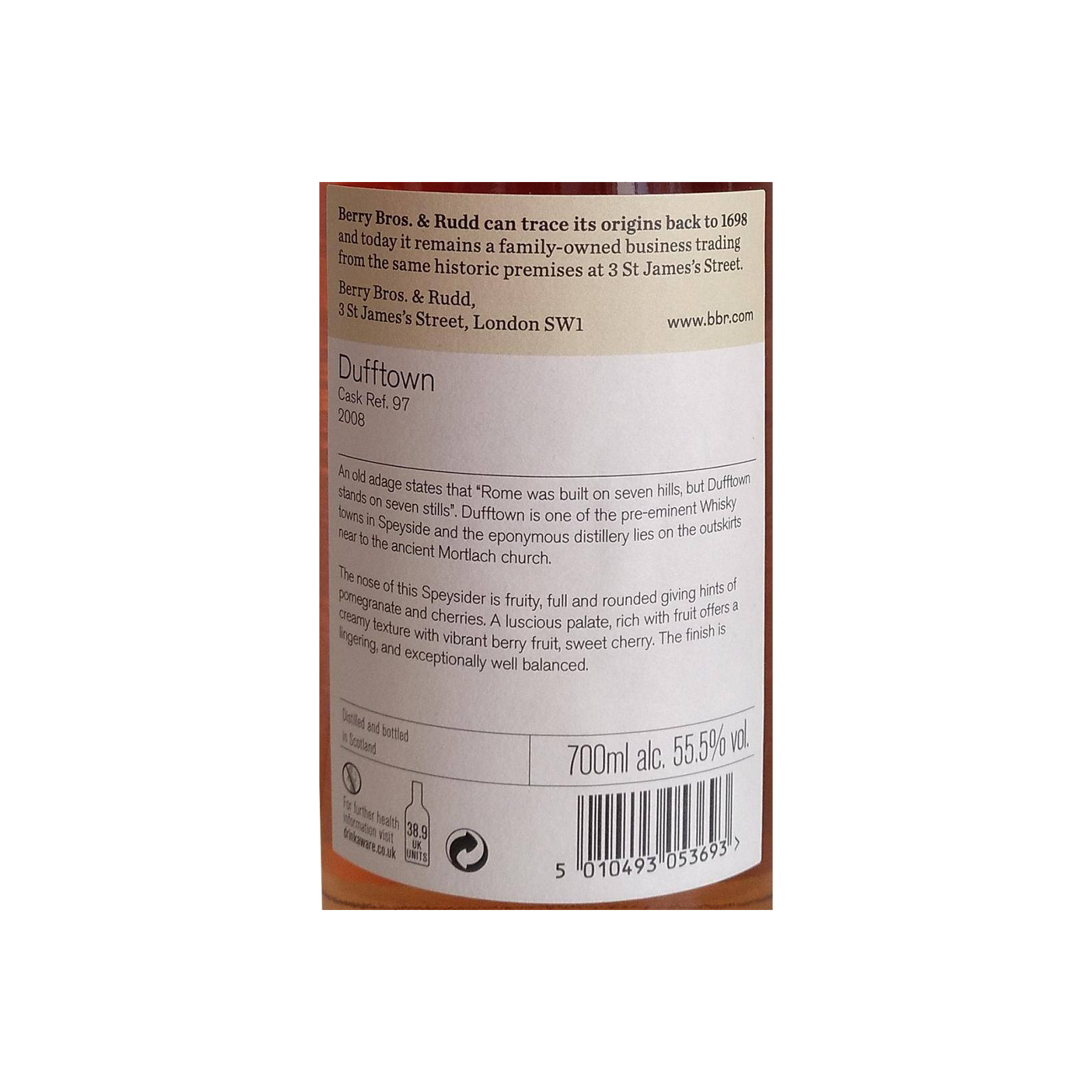 Dufftown 2008 10 Years Single Malt Whisky 2