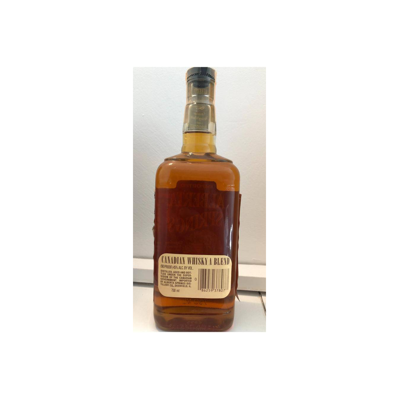 Alberta Springs Canadian Sipping Whisky 2