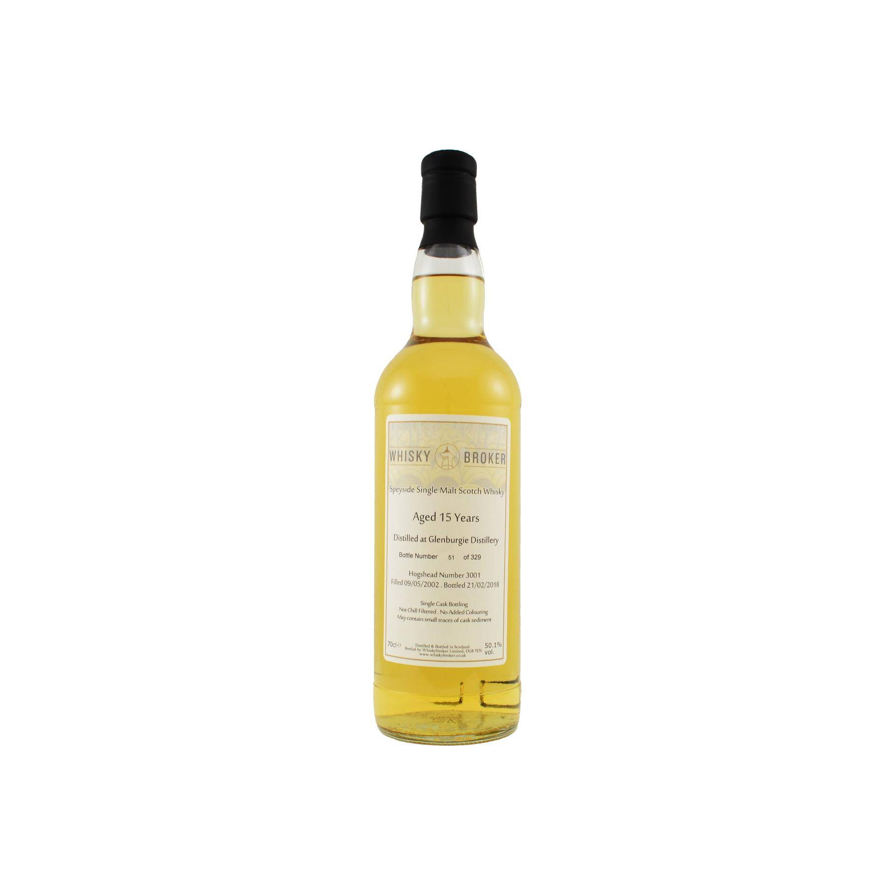 Glenburgie 2002 15 Years Single Malt Whisky