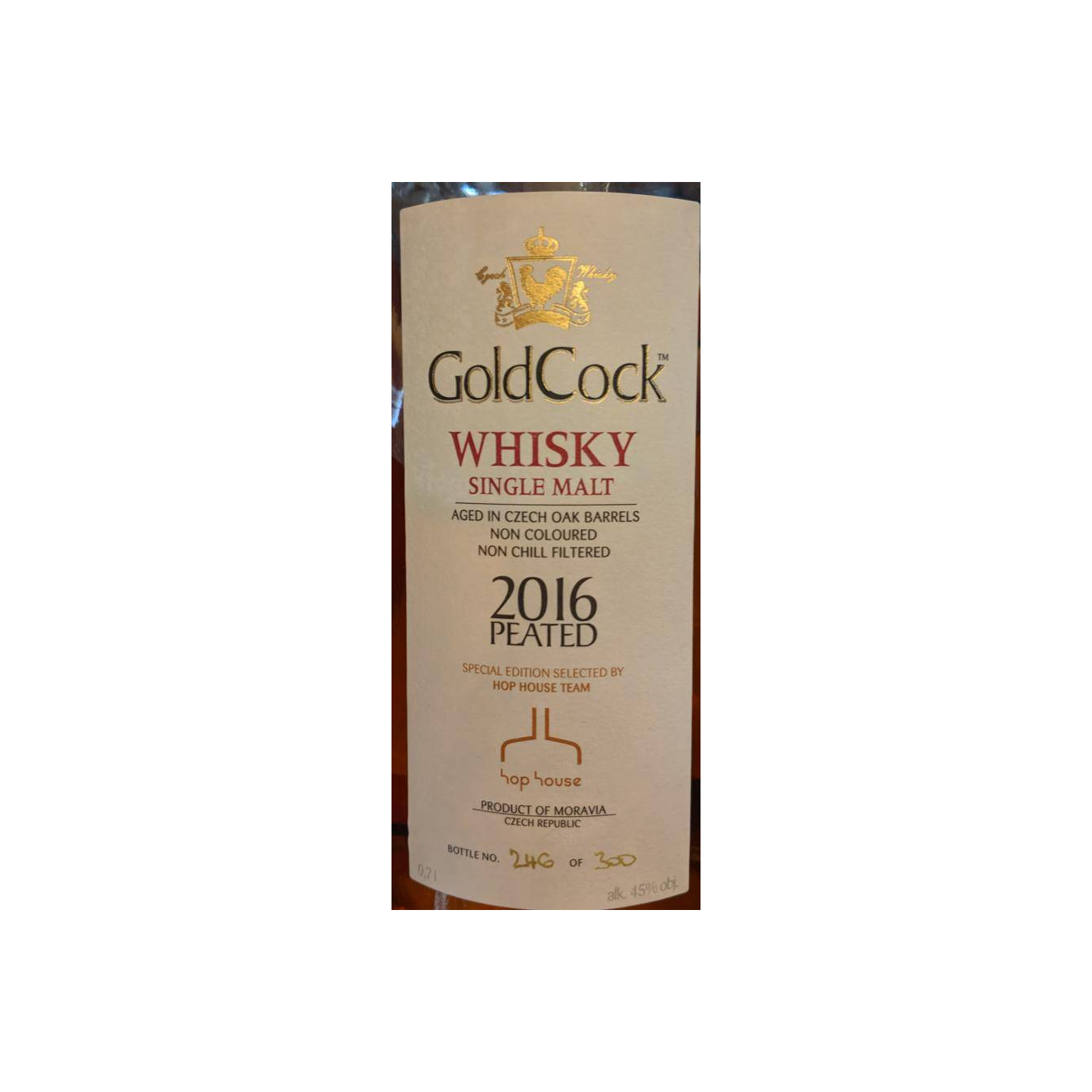 Gold Cock 2016 3 Years Single Malt Whisky 2