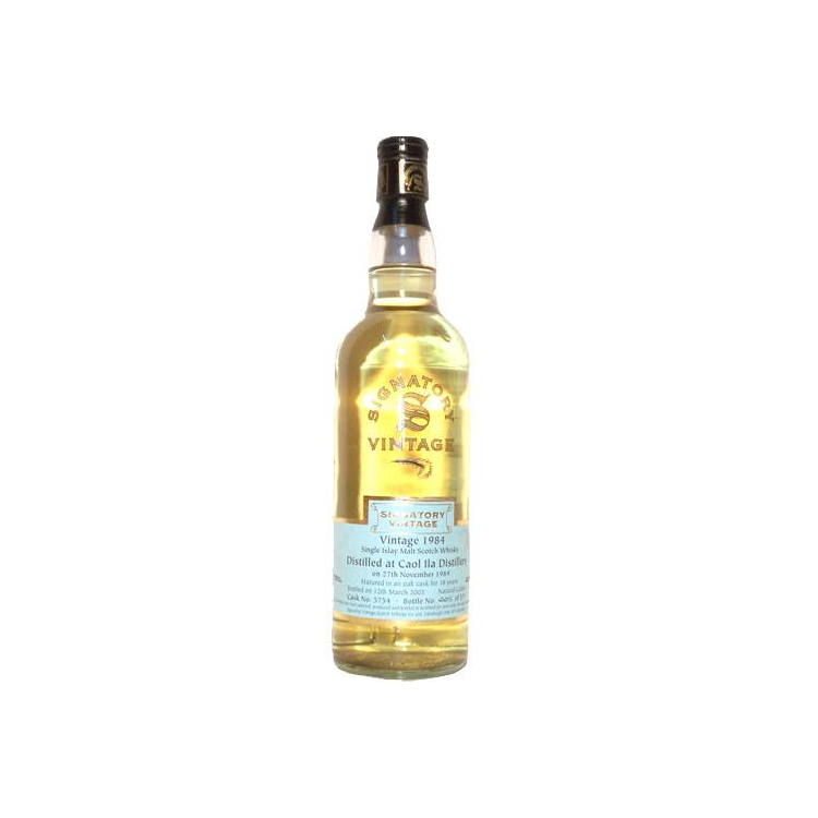 Caol Ila Vintage Collection 1984 18 Years Single Malt Whisky