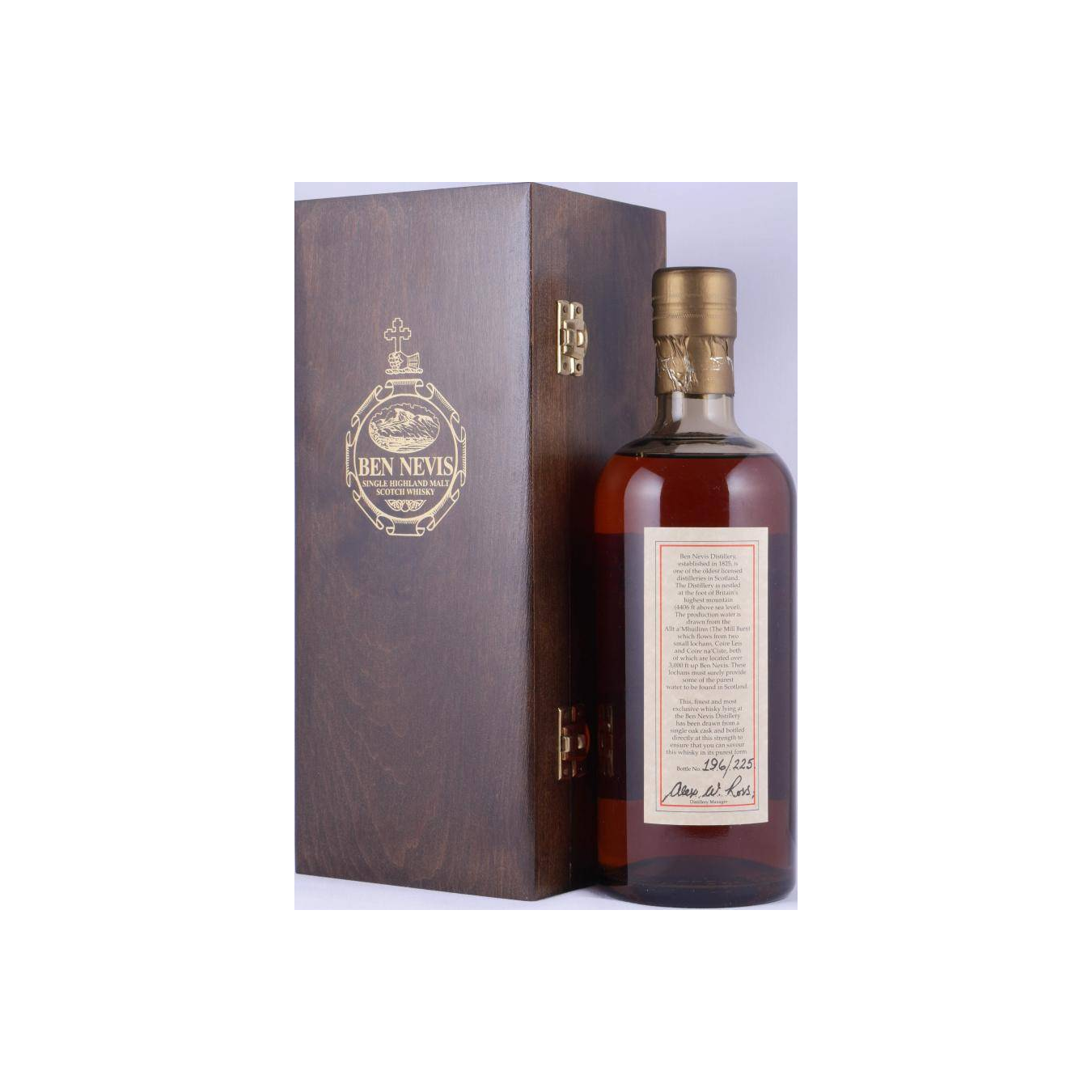 Ben Nevis 1967 37 Years Single Malt Whisky 3