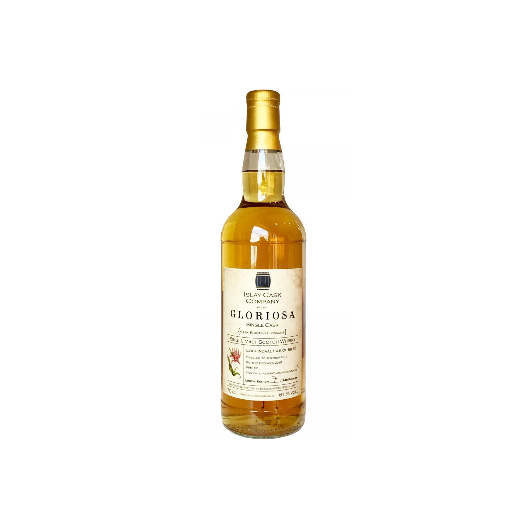 Bruichladdich 2010 8 Years Single Malt Whisky