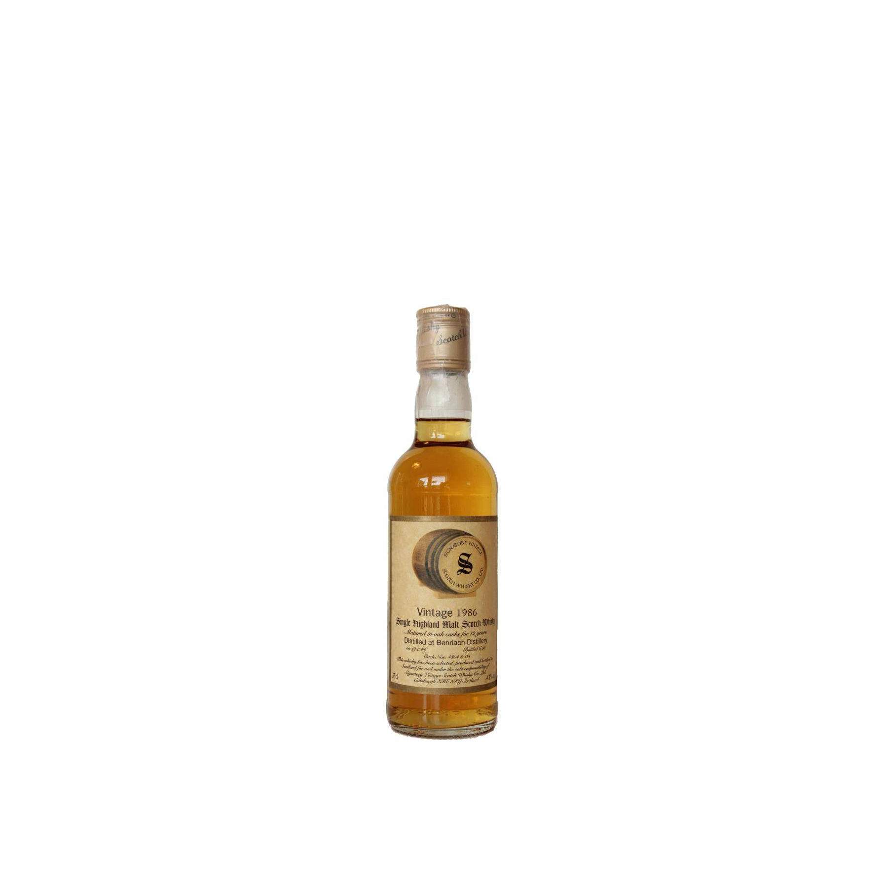 BenRiach Vintage Collection 1986 12 Years Single Malt Whisky