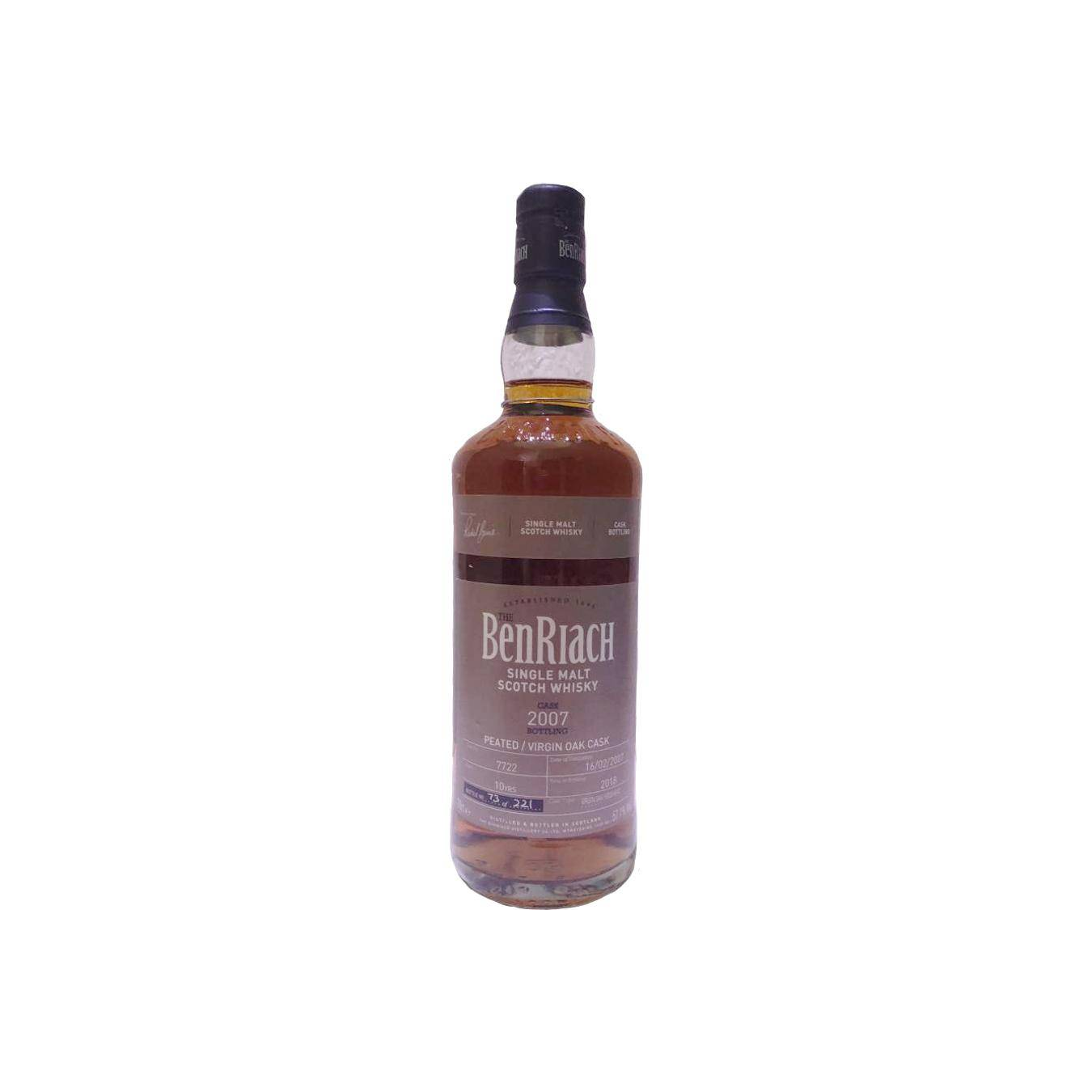 BenRiach 2007 10 Years Single Malt Whisky