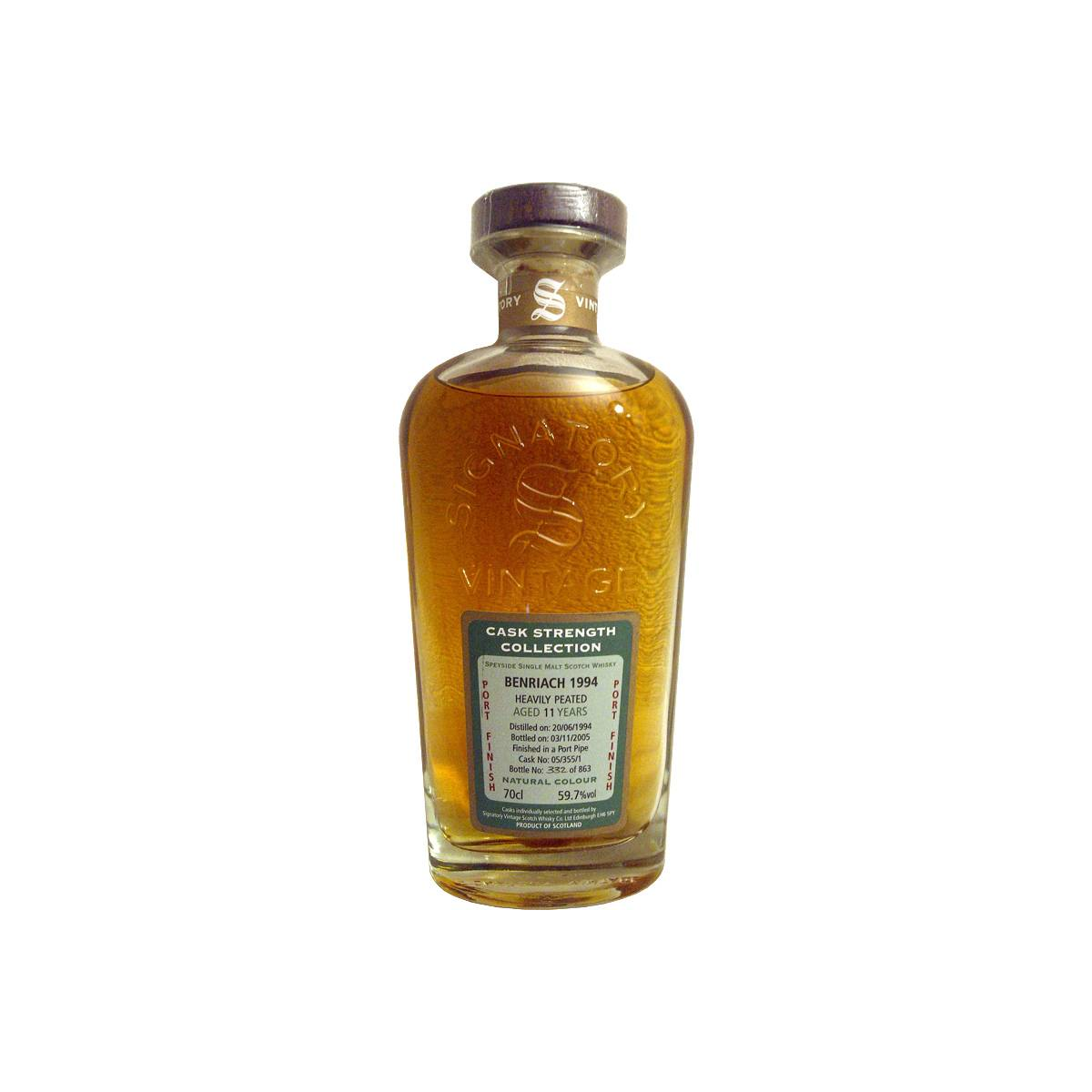 BenRiach Cask Strength Collection 1994 11 Years Single Malt Whisky