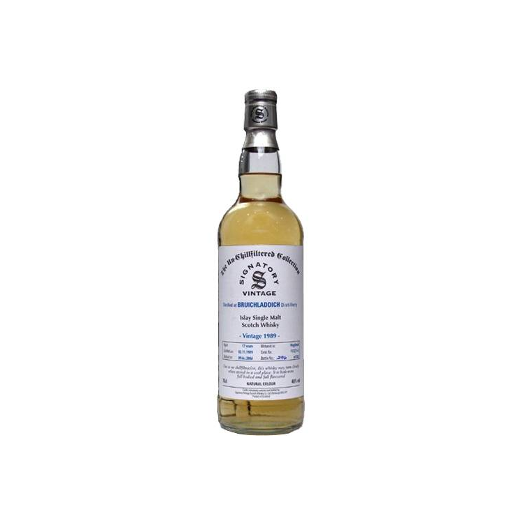 Bruichladdich The Un-Chillfiltered Collection 1989 18 Years Single Malt Whisky