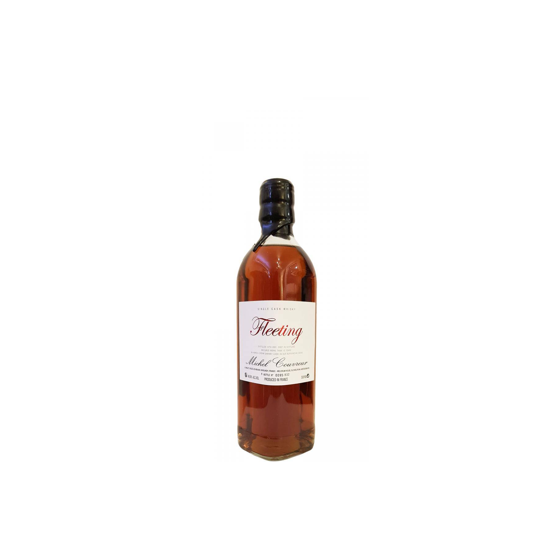 Michel Couvreur 2007 10 Years Single Malt Whisky