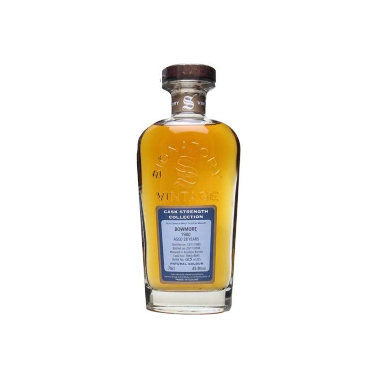 Bowmore Cask Strength Collection 1980 28 Years Single Malt Whisky