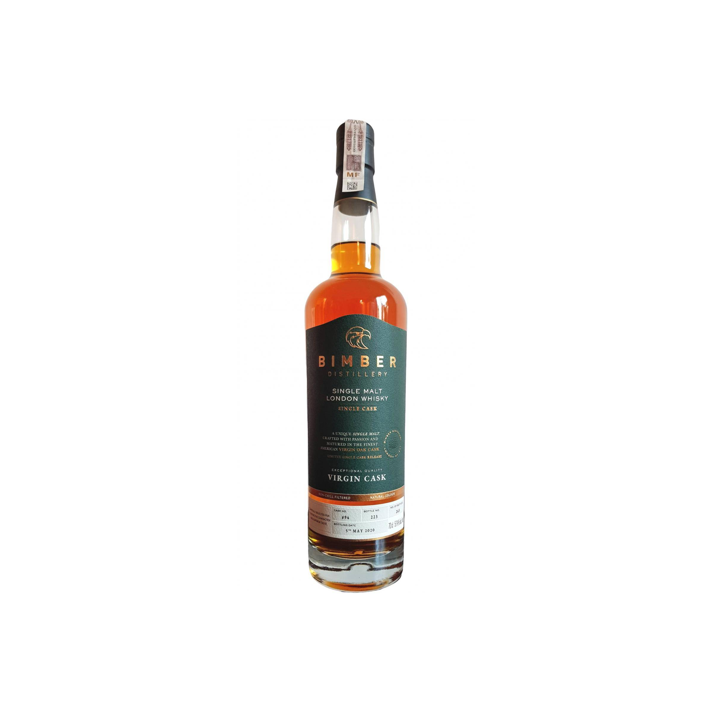 Bimber Single Cask 2016 3 Years Single Malt Whisky