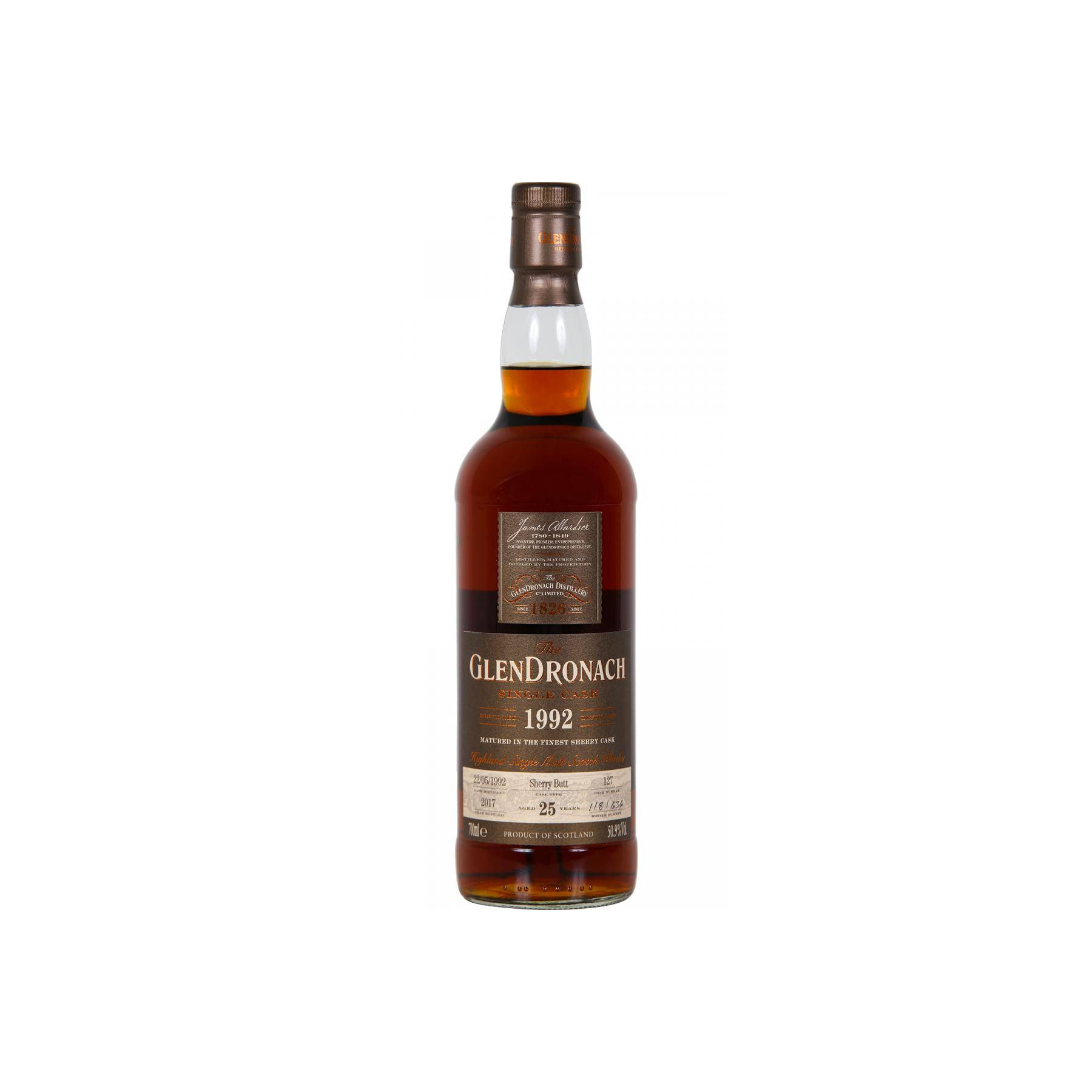 GlenDronach 1992 25 Years Single Malt Whisky